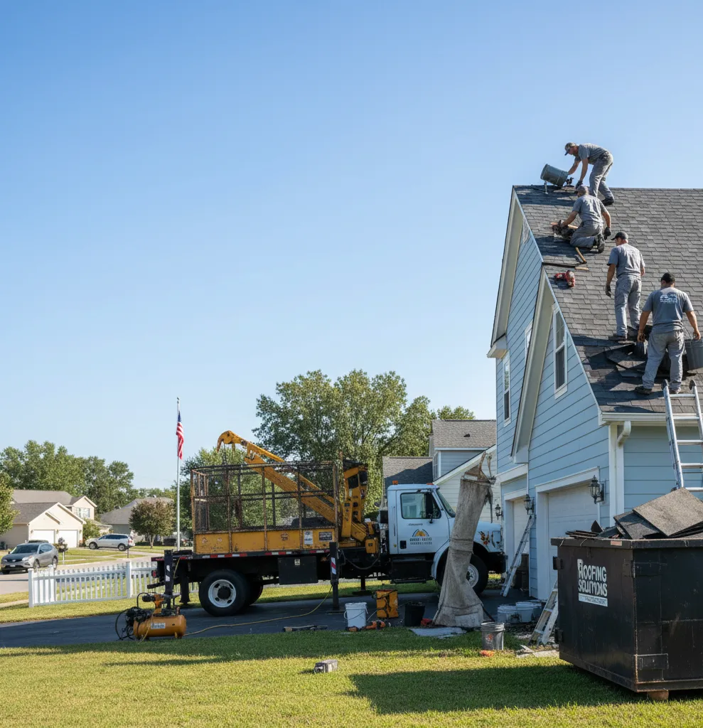 Roof Repair in Columbia Cross Roads